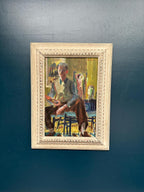 “Artist in His Studio” by Einar Lindberg (1916–1993)