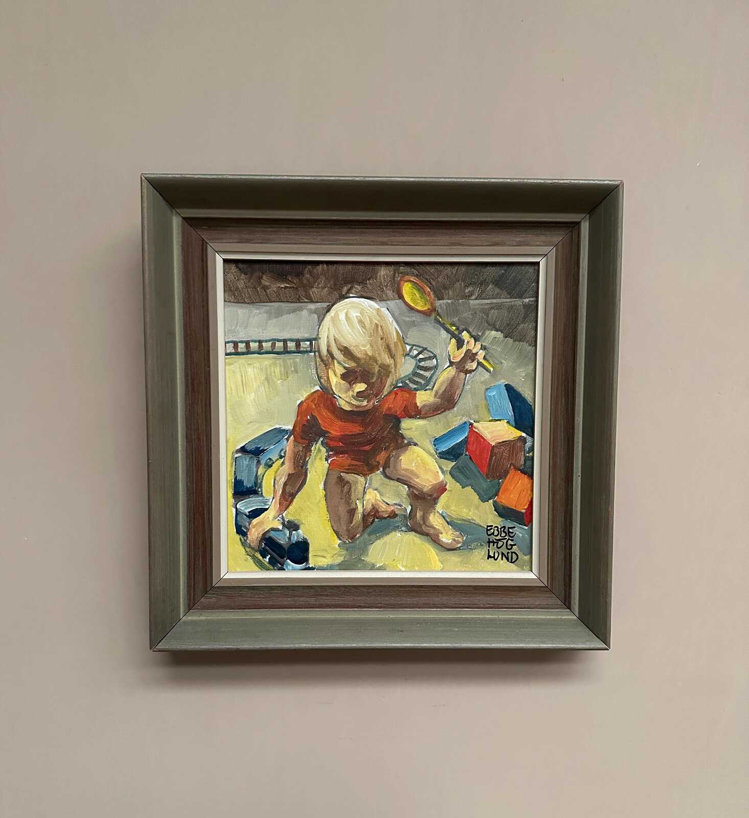 “Boy in Red ” by Ebbe Höglund