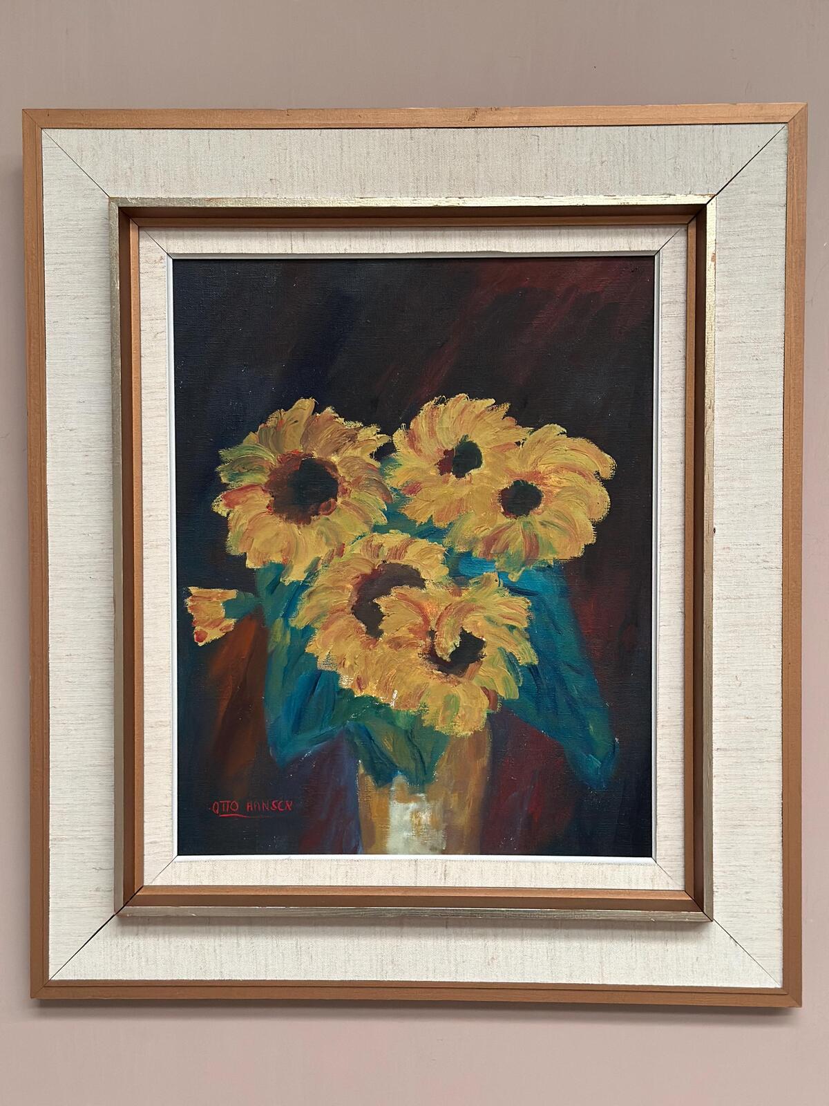 “Sunflowers” by Otto Hansén