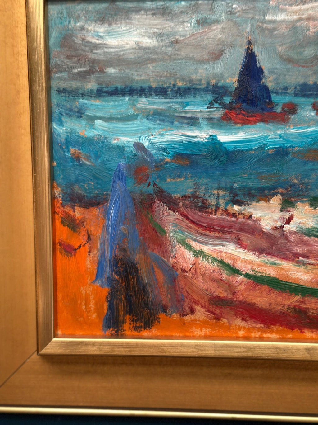 “Coastal Landscape with Fishermen and Boats” by Eric With