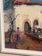 “Mediterranean Scene” by Axel Hamborn