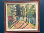 “Landscape with Fence” by Bajo