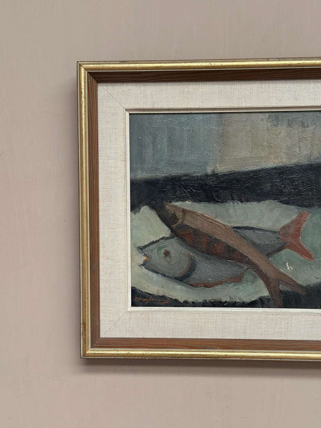 “Still Life with Fish” by Oscar Jonsson