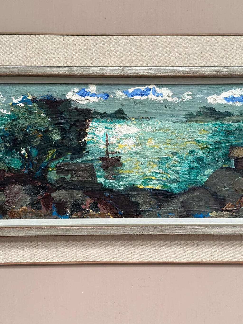 “Coastal Village” by Bertil Wahlberg