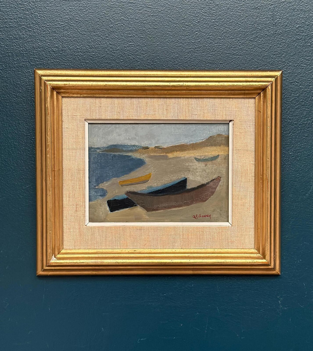 “On the Beach, Knäbäck” by Olle von Schewen