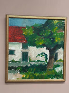 “Tree by House” by Karl Bertil Lundh