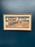 “Southern Village Landscape” by Rolf Norrman (1921–1964)