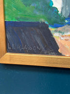 “Tree by the House” by L. Niklasson