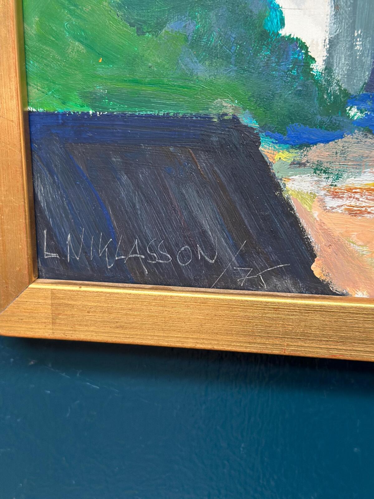 “Tree by the House” by L. Niklasson