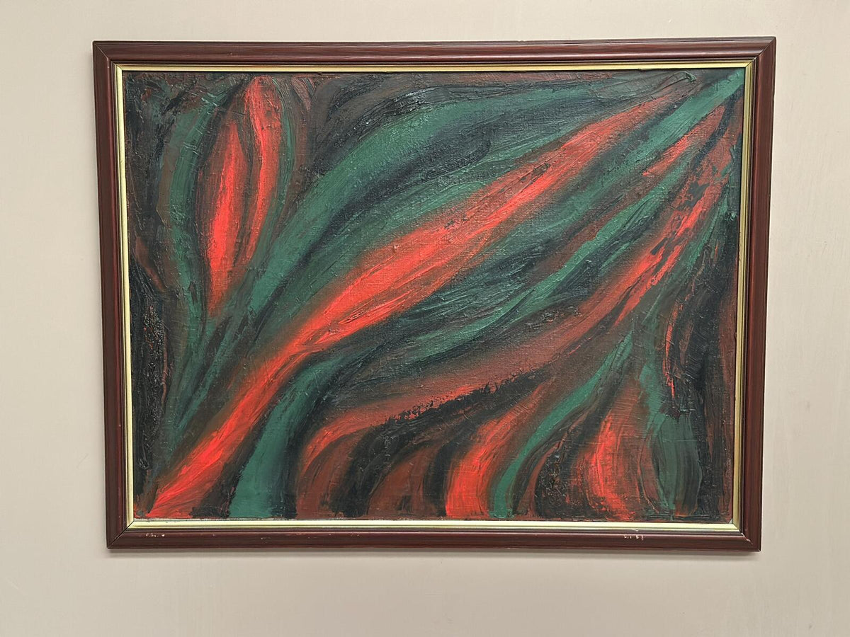 Abstract Expressionist Composition