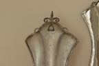 Pair Of Swedish Pewter Sconces By Karin Boström, Linköping Dated 1931
