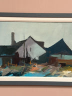 “Huts on the Coast” (Attributed to Kai C.