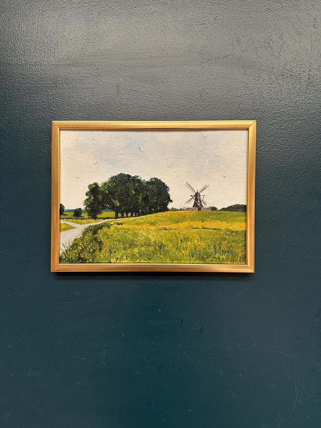 “Landscape with Windmill” by Mischa Rosic
