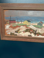 “Coastal Village” by Frans Lundberg