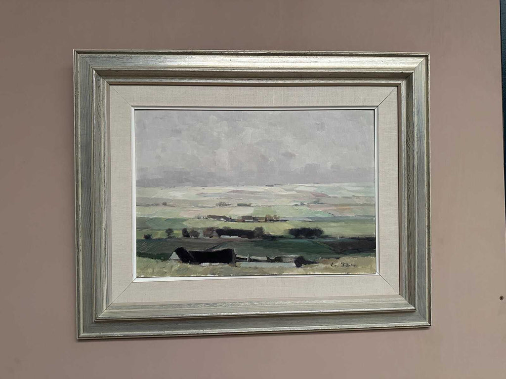 “Scanian Landscape” by Evert Färhm (1901–1971)