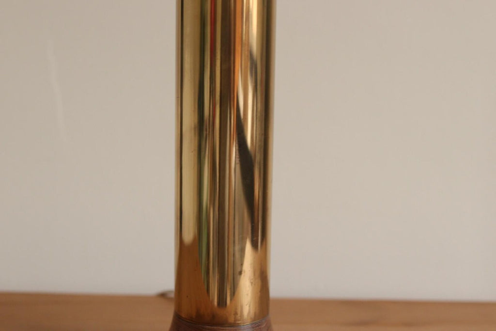 Large Vintage Brass Table Lamp