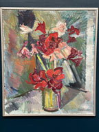 “Still Life with Flowers” by Harry Thomander