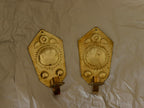 Pair Of Swedish Brass Sconces