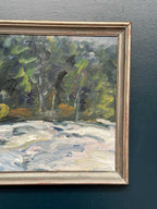 “Vinterlandskap” by Bertil Lindecrantz