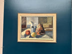 Original Swedish Oil on Panel – “Still Life” Attributed to Åke Wilhelm Andersson –1962 – Vintage & Framed – 63 × 54 cm (24.8" × 21.3")
