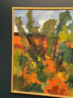 “Autumn Landscape” by Stig Hallblom