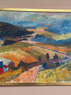 “Landscape” by Sven Isacsson (1912–1975)