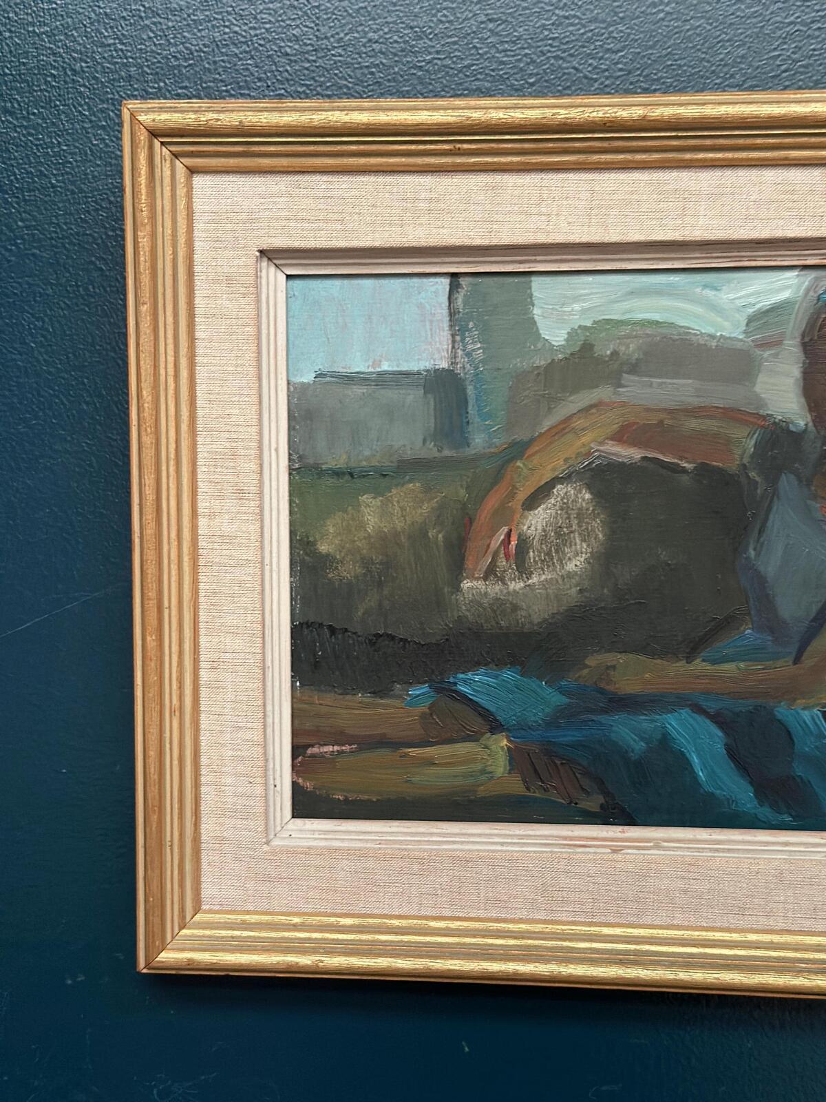 “Sitting Woman” by Gösta Asp –  Dated 1955