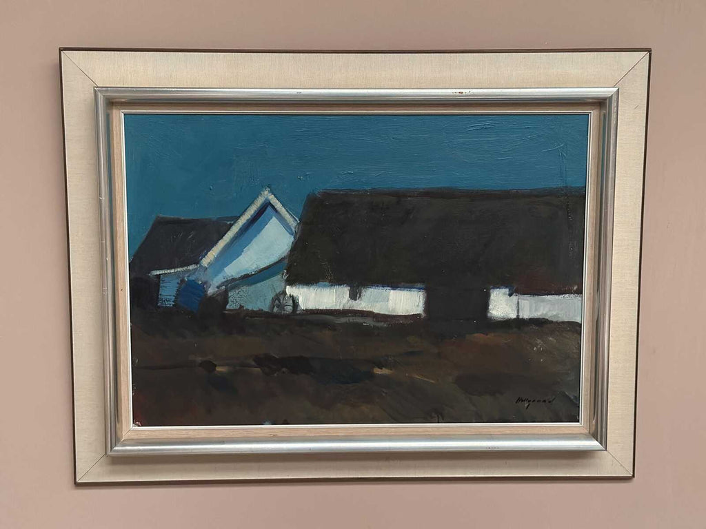 “Bondgård i landskapet” by Bengt Hillgrund