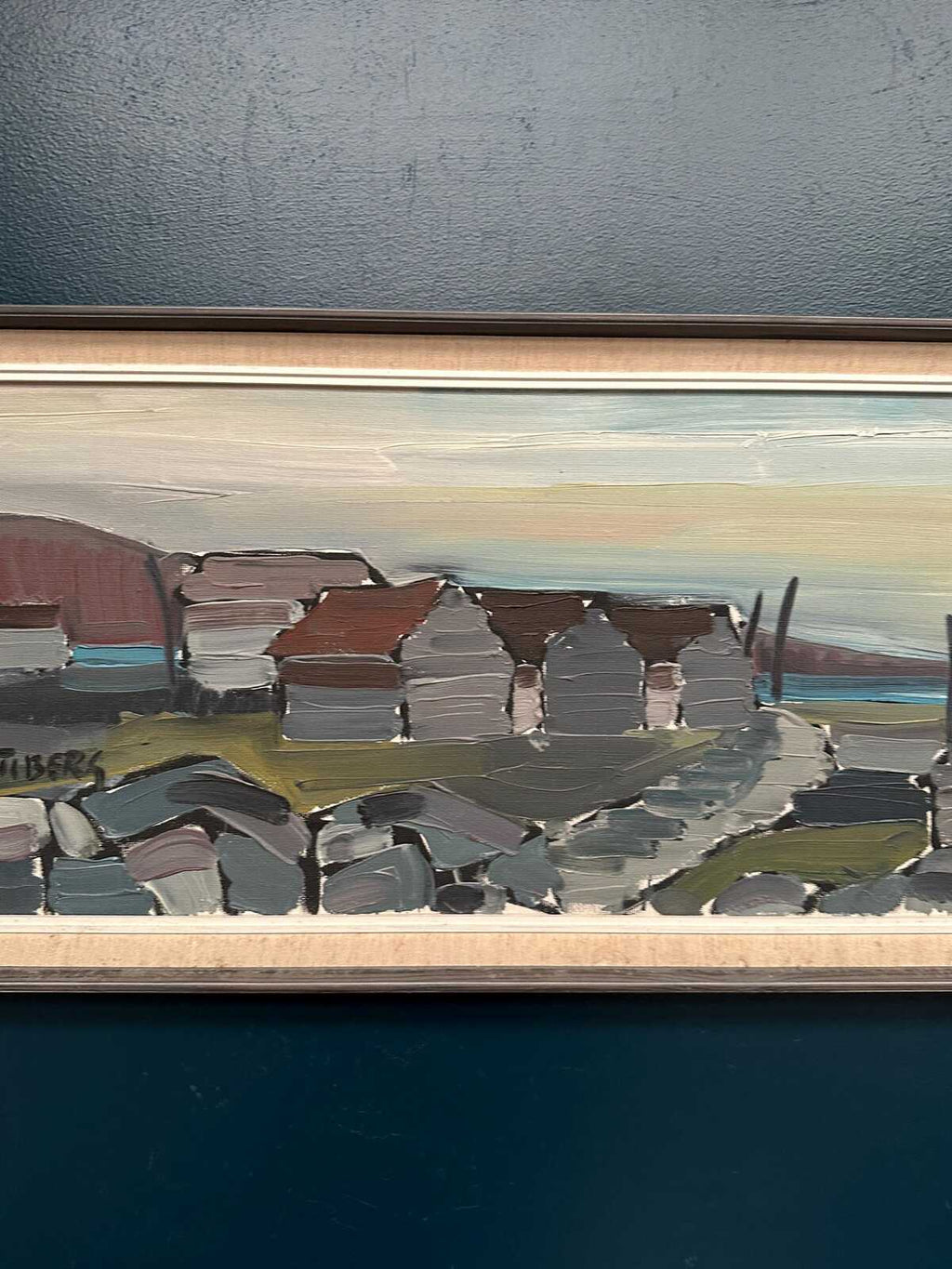 “Coastal Village” by Bo Sjöberg