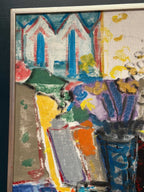 “Still Life with Flowers” by Eric With (1916–2000)