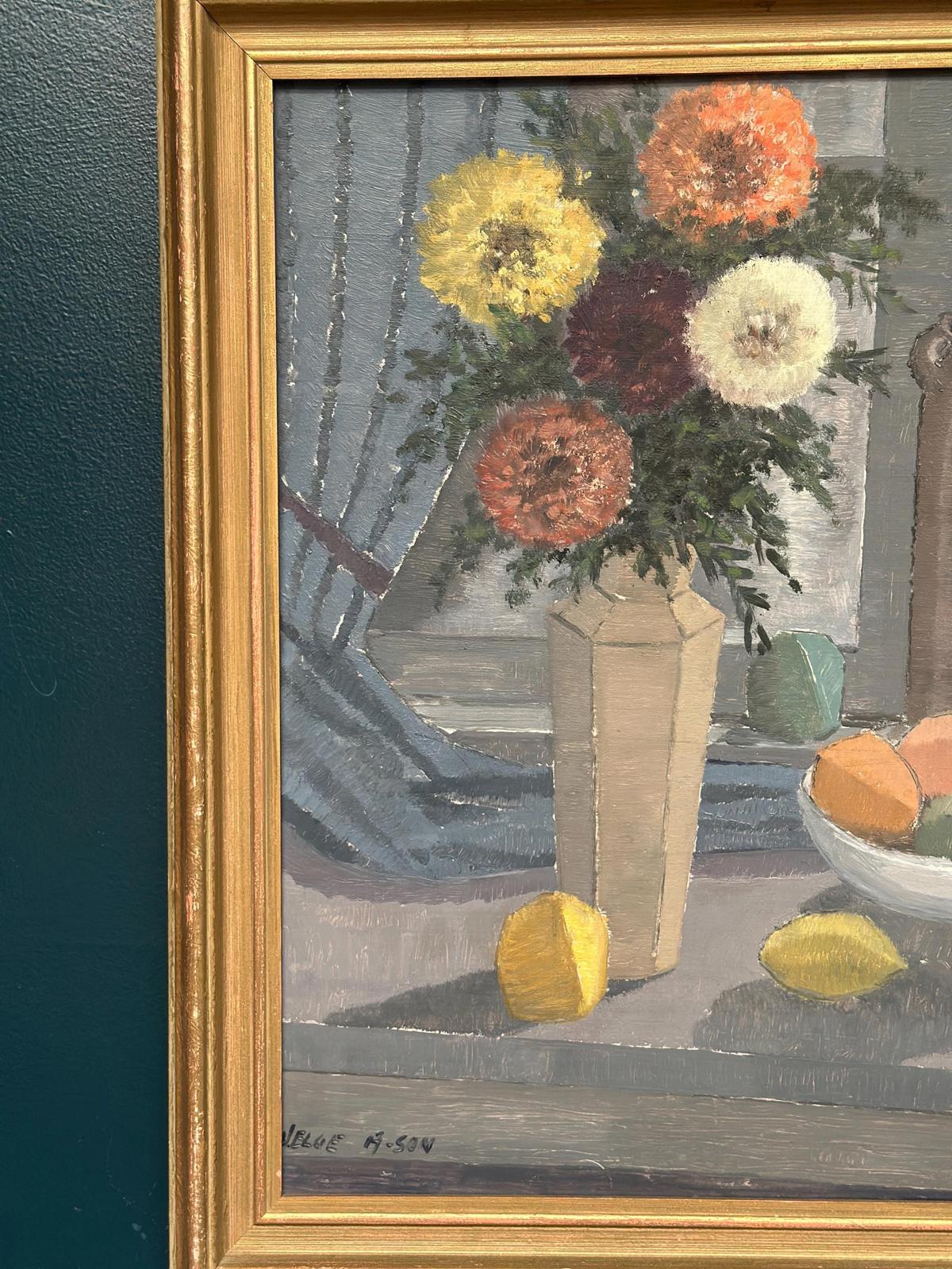 “Vase and Fruit Bowl” by Helge Andersson