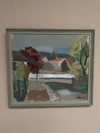 “Landscape” by Bengt Eklund (1916–1989)