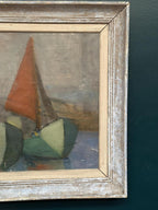 “Motif with Sailboats” by Birgit Forsell (1909–2003)