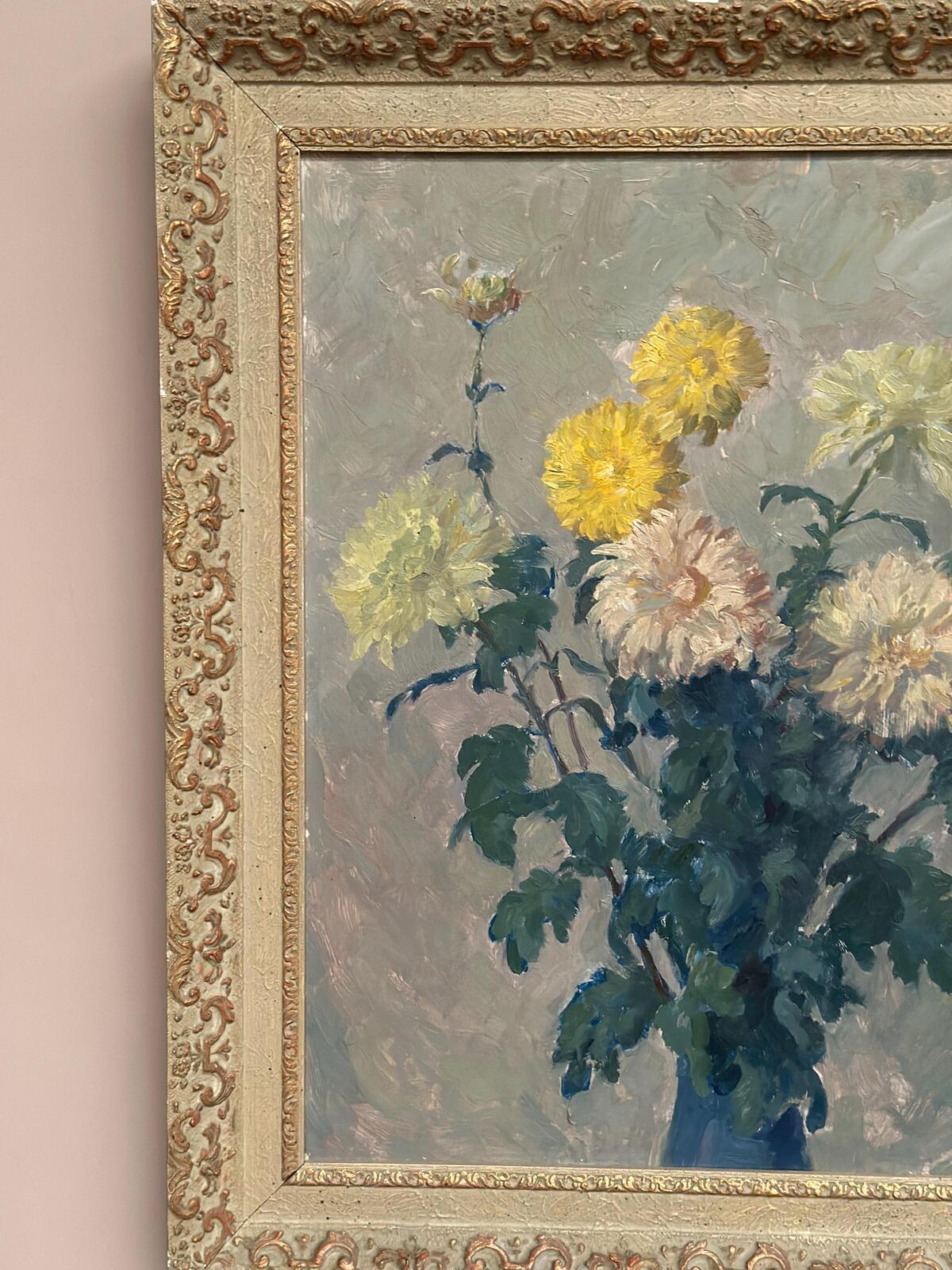 “Chrysanthemums” by Max Hellberg