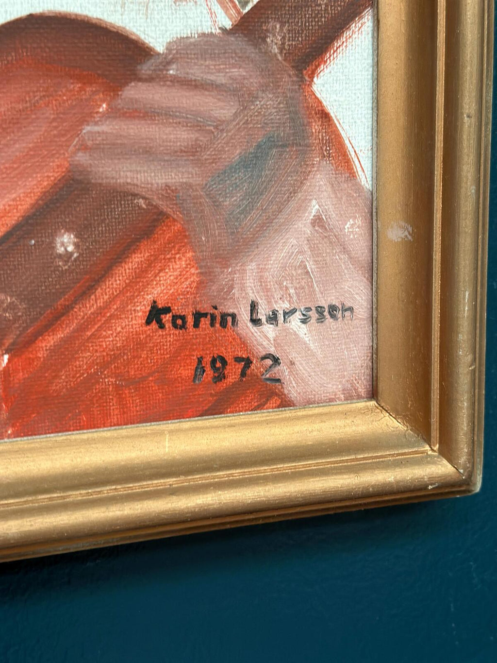 “Musician with Guitar” by Karin Larsson