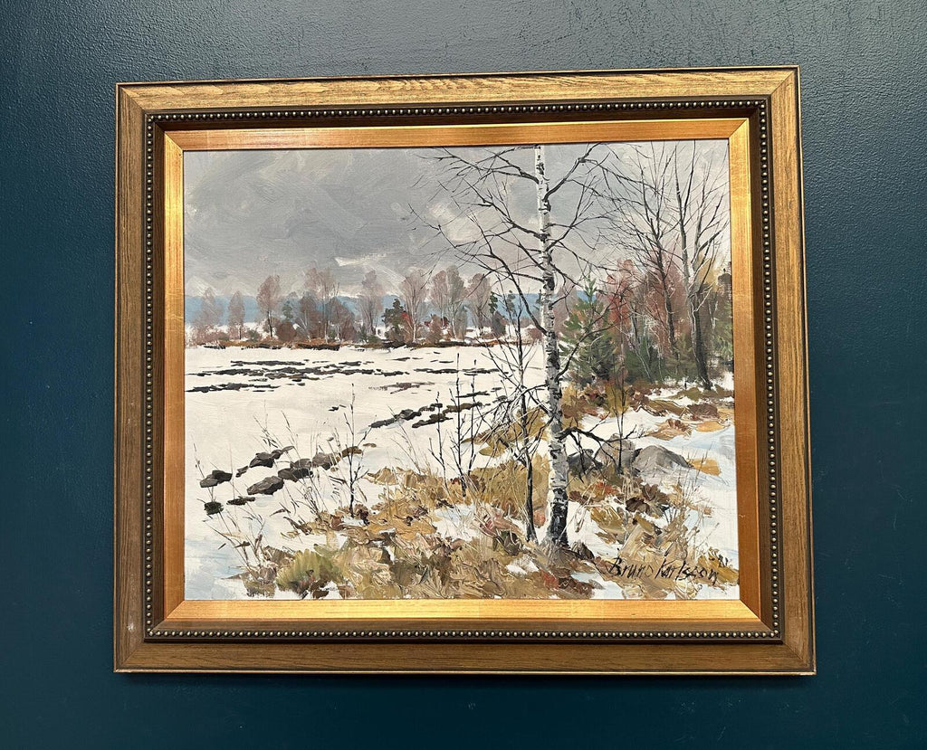 “Landscape” by Gösta Bruno Karlsson (1927–2020)