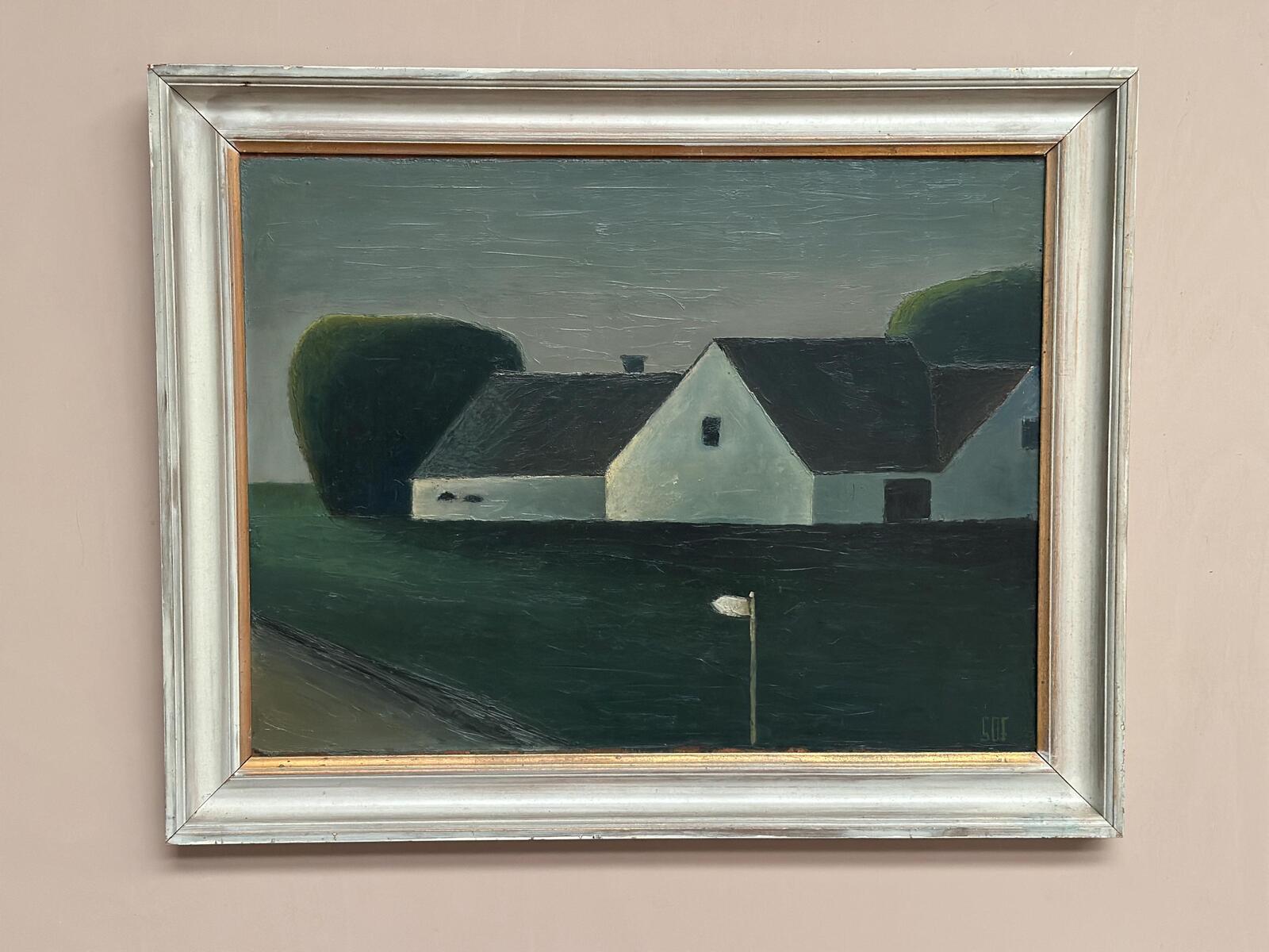 “Houses and Trees” by Svend O. Frederiksen