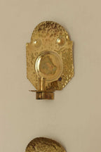Pair Of Mid Century Swedish Brass Sconces