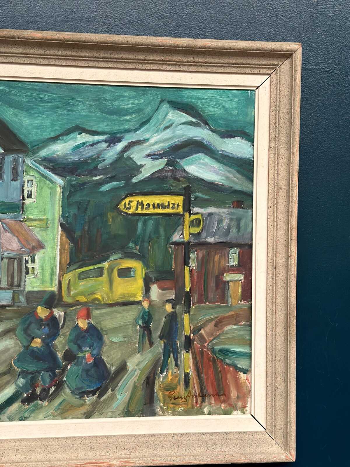 “Figures in the Street” by Georg Andersson