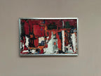 “Cityscape in Red” by Holger Oijens (1907–2004)