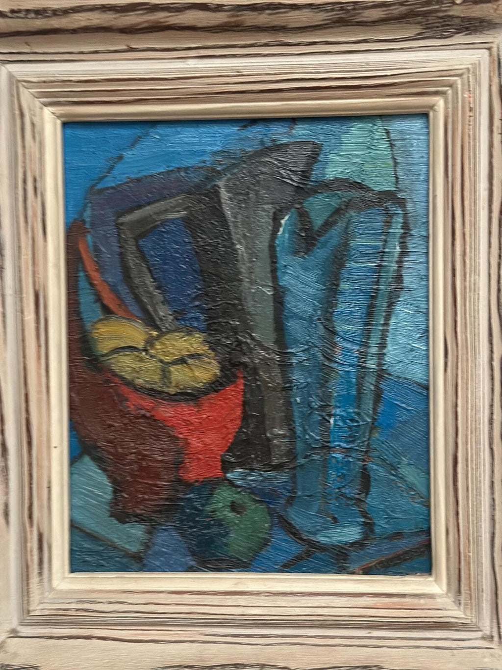 “Still Life with Jugs & Fruits” by Stig Thiderman