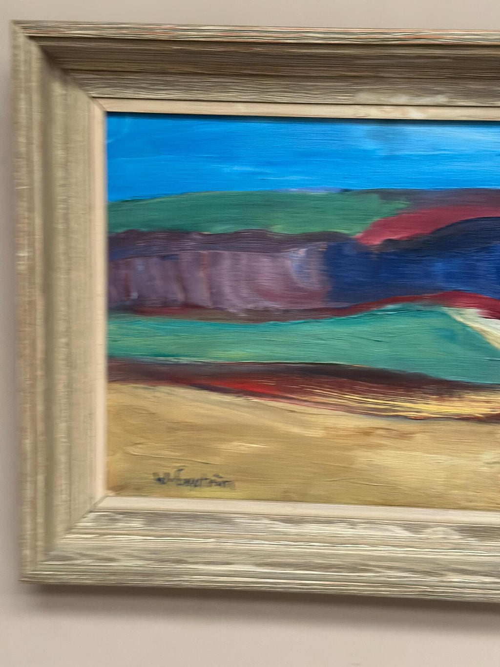 “Abstract Landscape” by W. Engström