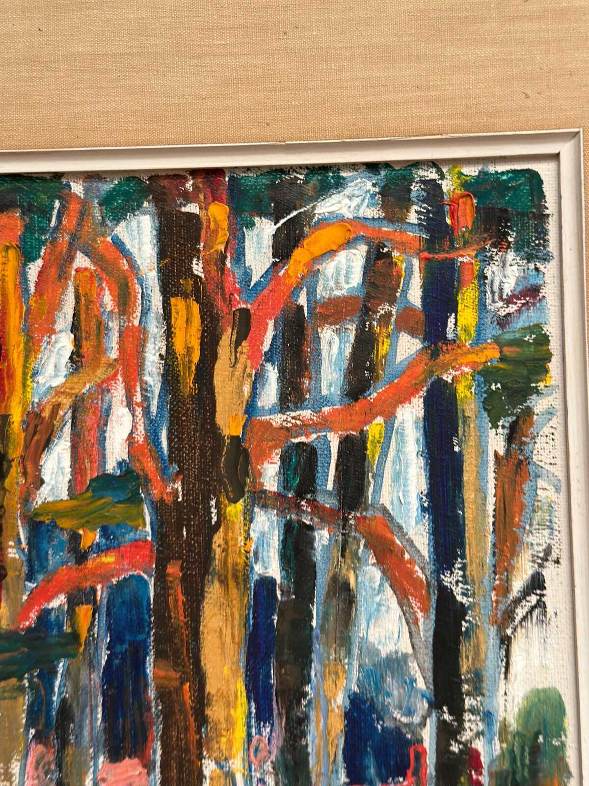 "Tree Trunks" by Wilhelm Henning