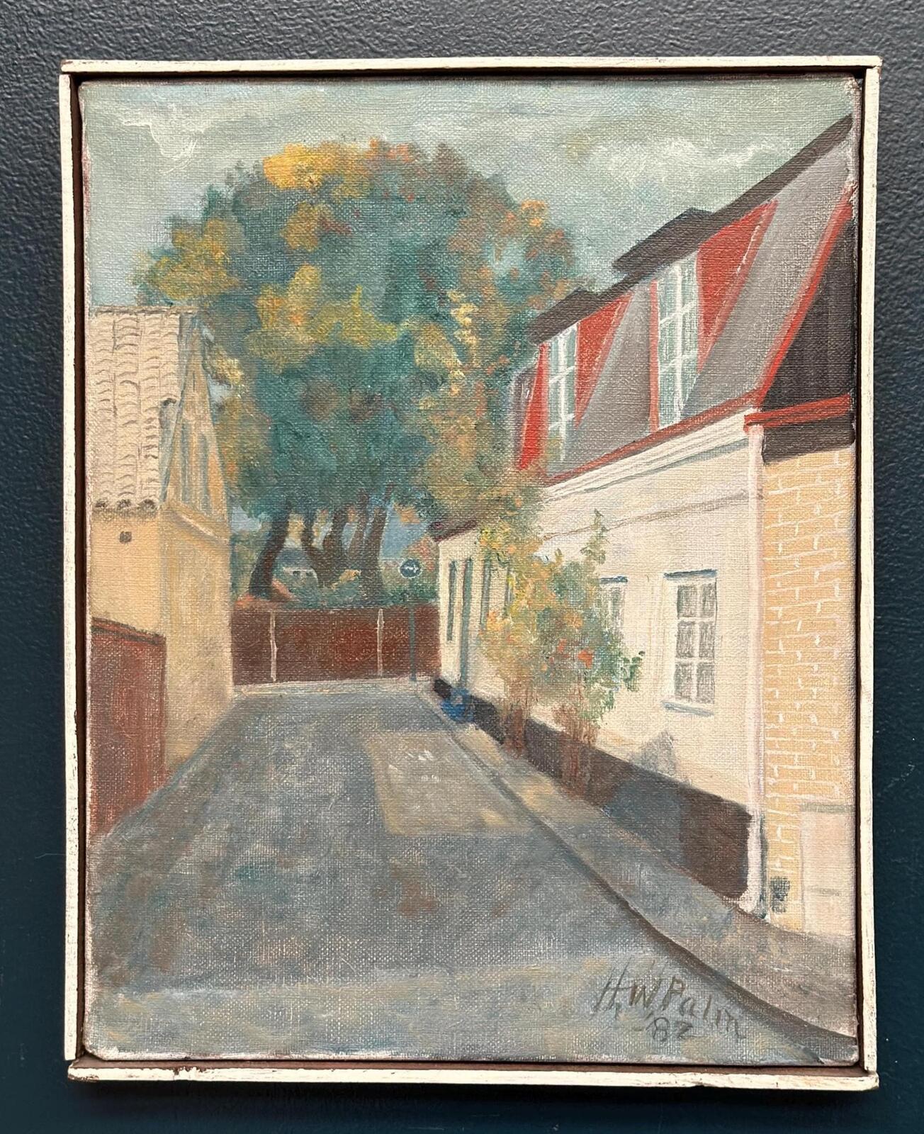 “Tomegatan, Lund” by H.W. Palm