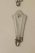 Pair Of Mid Century Swedish Pewter Sconces