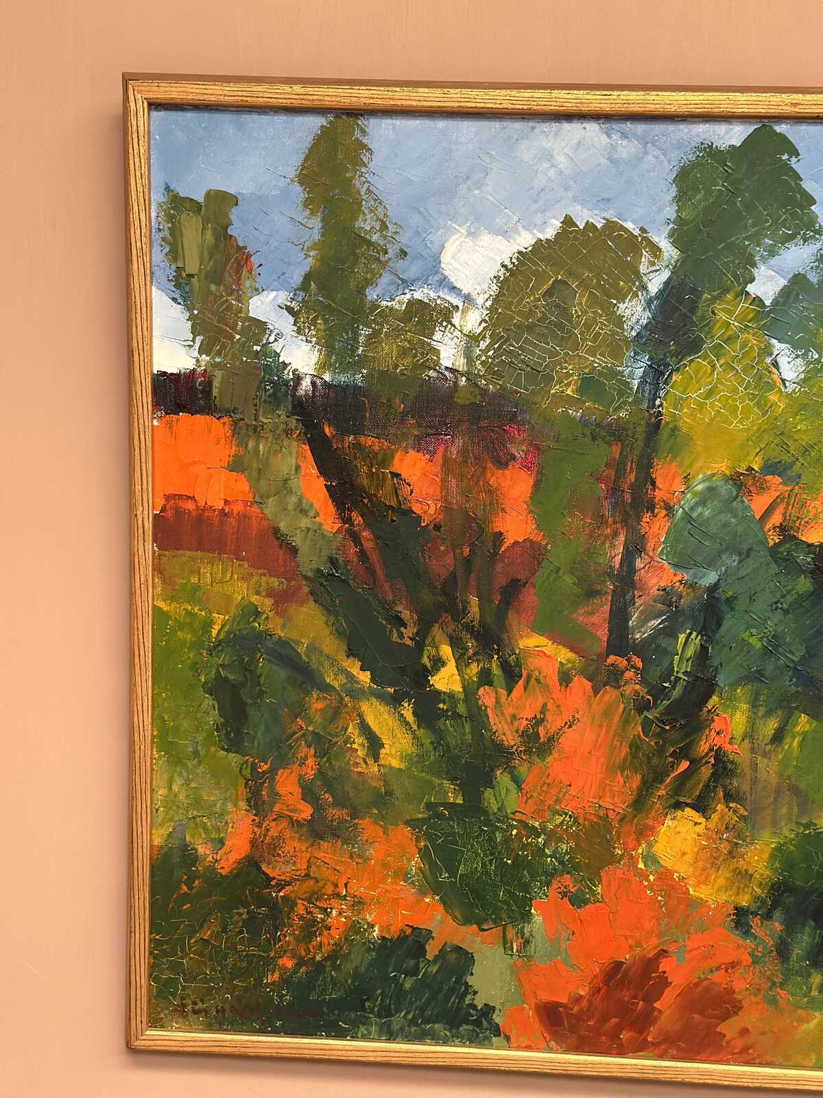 “Autumn Landscape” by Stig Hallblom