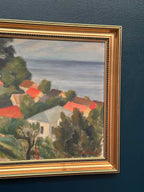 “Coastal Village” by Bernhard Önstad