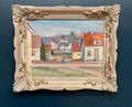 “Village Street with Houses” By N.T