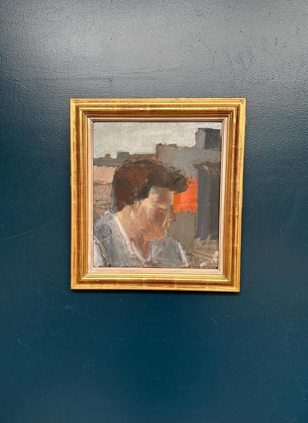 “Figure in Profile” by Sigrid Aminoff Oxenstierna 1974
