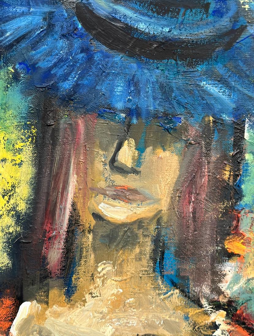 “The Woman with the Wine Bottle” by Sven Lundgren
